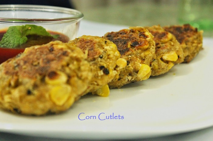 Corn Cheese Cutlets