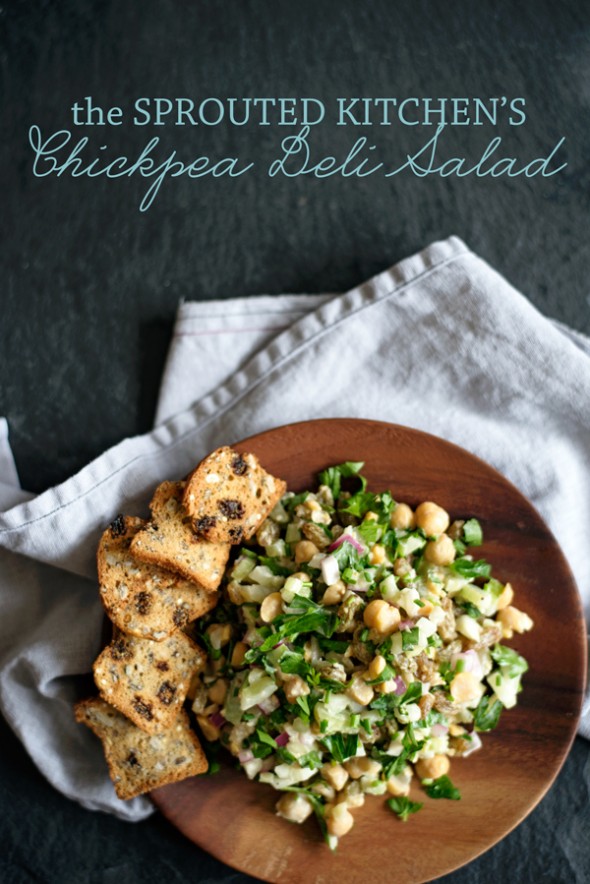 CHICKPEA DELI SALAD FROM THE SPROUTED KITCHEN