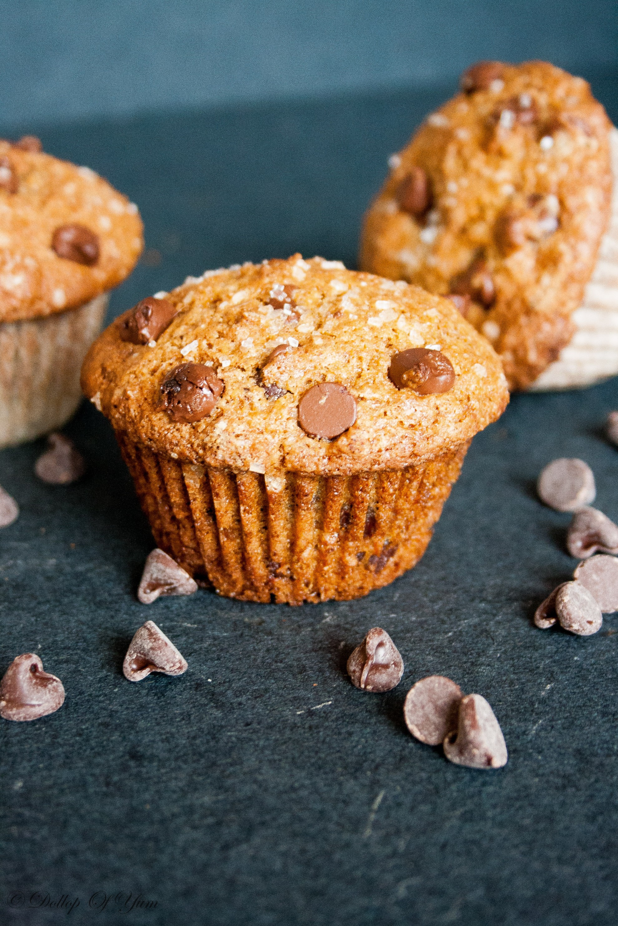Brown Butter Chocolate Chip Muffins