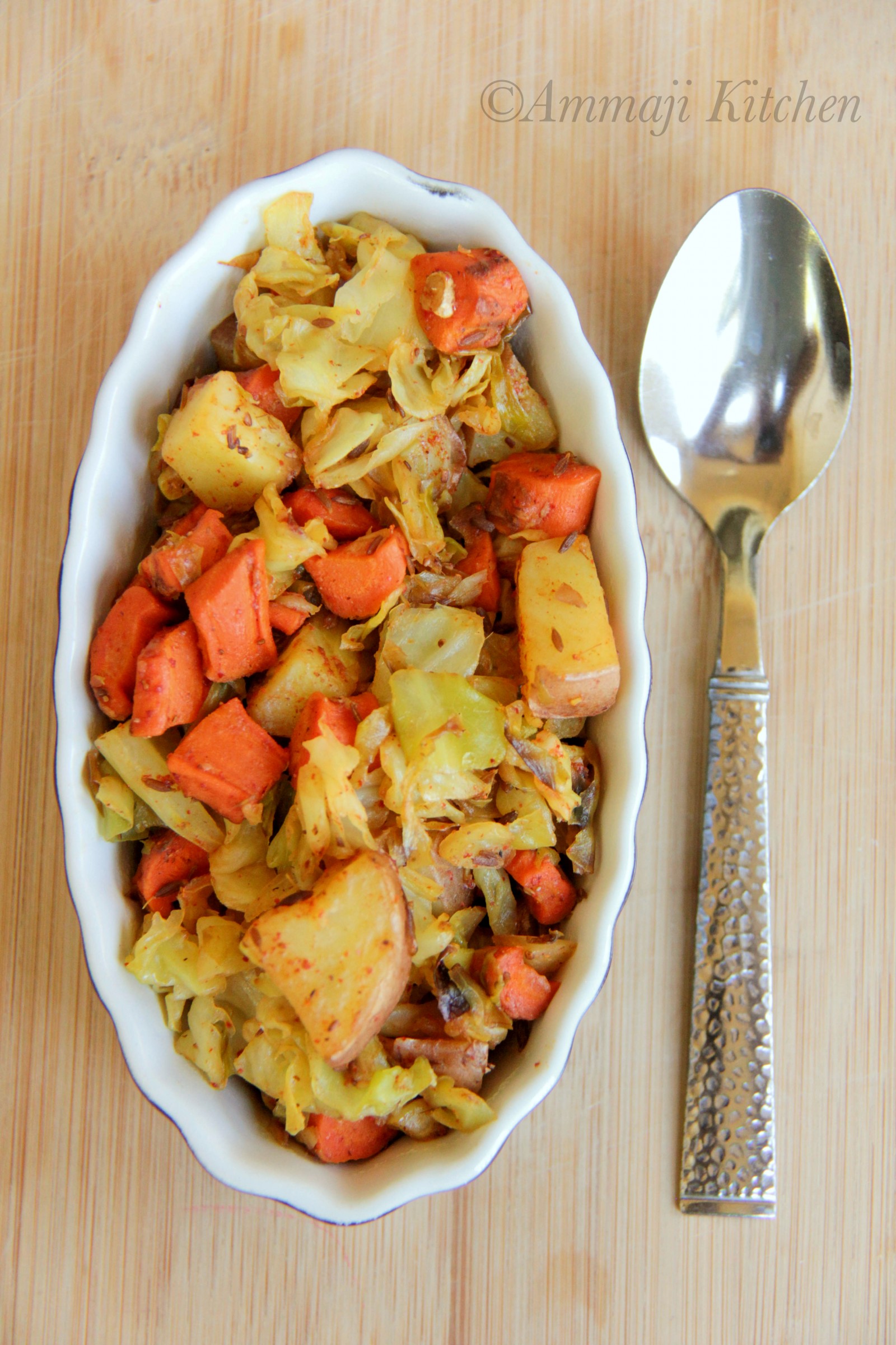 Atakilt Wat aka Ethiopian Cabbage Curry