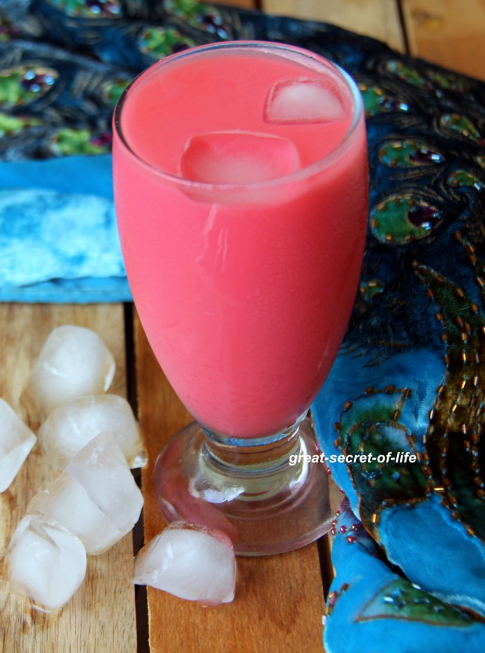 Rose Milk - Bandung drink - Summer cooler recipe
