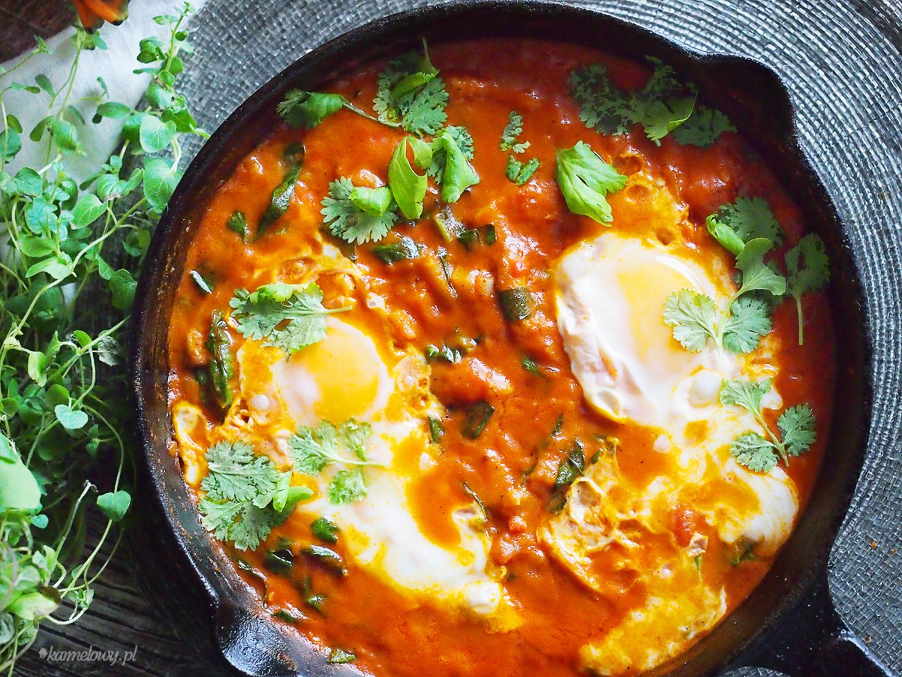 Indian style eggs