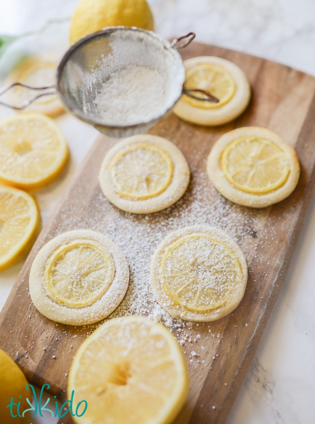 Lemon Slice Cookies Recipe--With REAL Lemon Slices