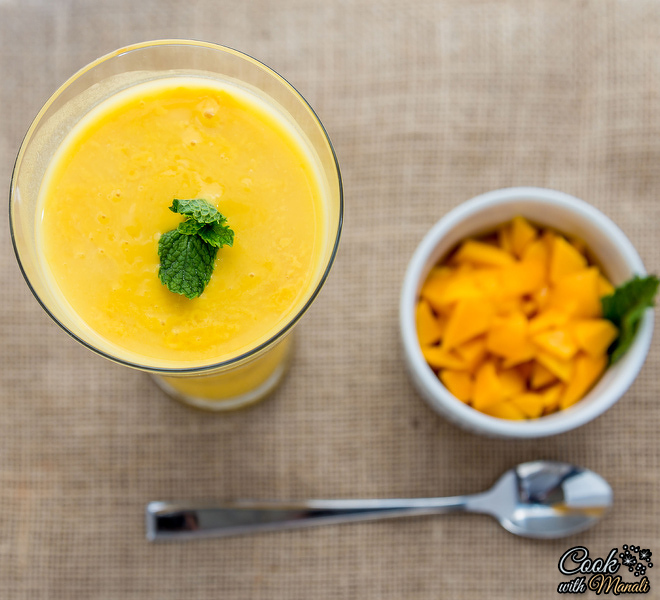 Mango Lassi - Cook With Manali