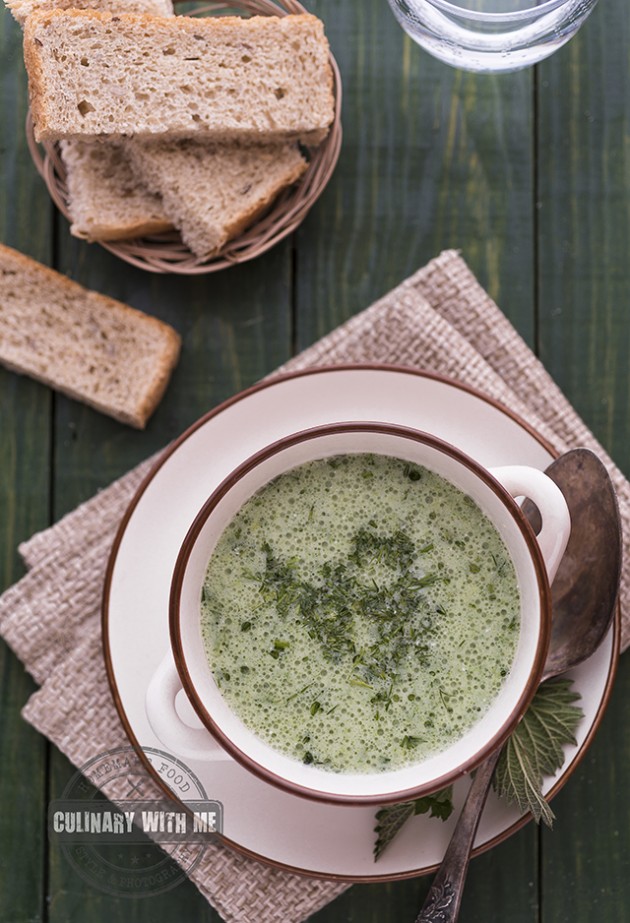 Cold Yogurt and Nettle Soup