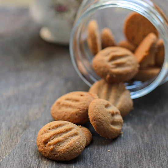 Spiced Peanut Butter Cookies