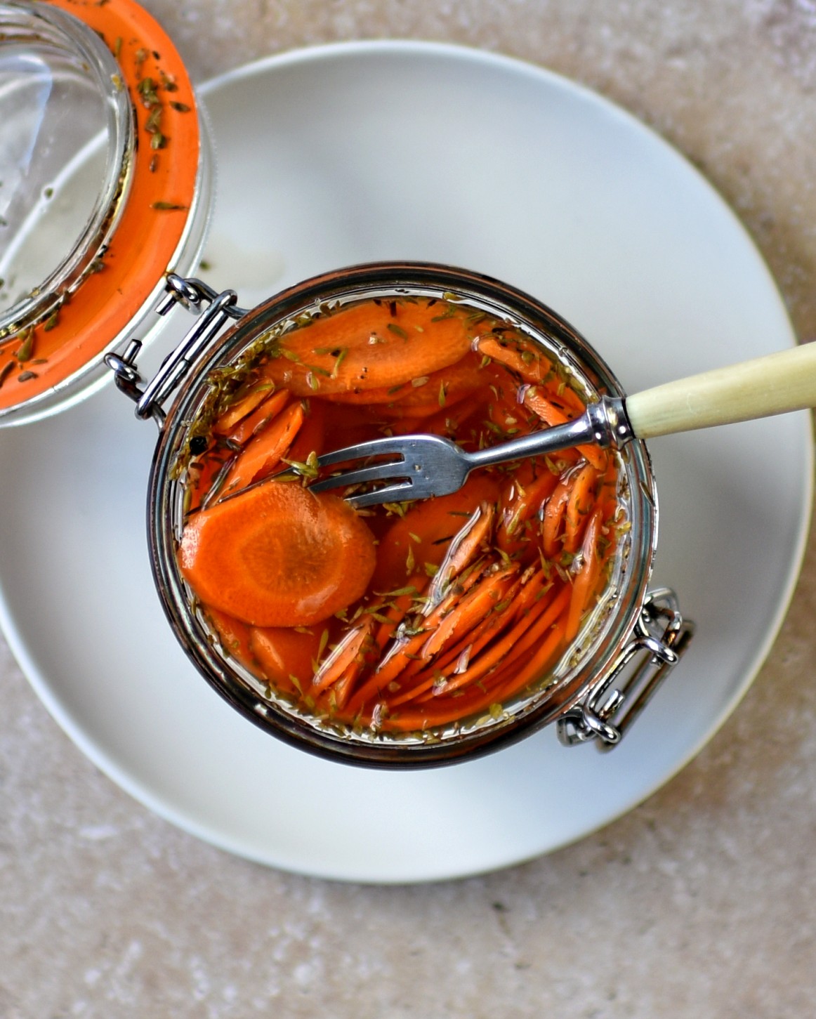 quick carrot pickle