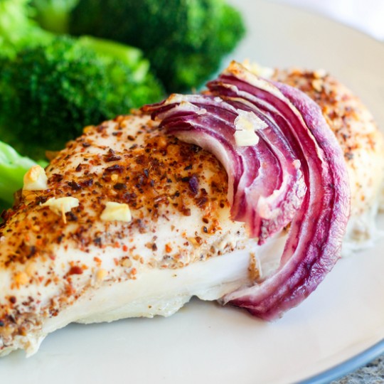 Simple Baked Mesquite Chicken