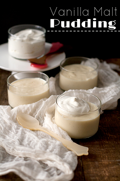 Vanilla Malt Pudding