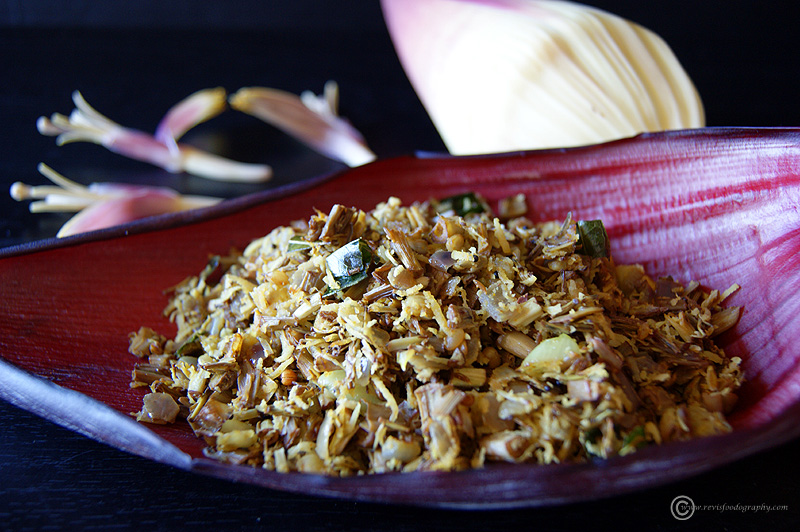 Vazhaipoo Poriyal | Easy South Indian Fry