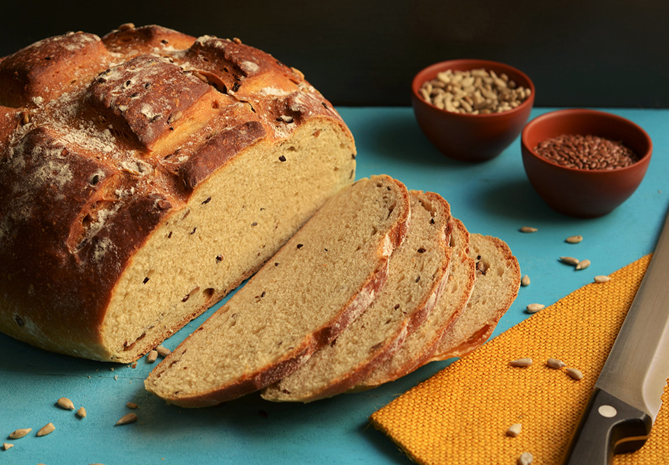 Whole wheat brown bread