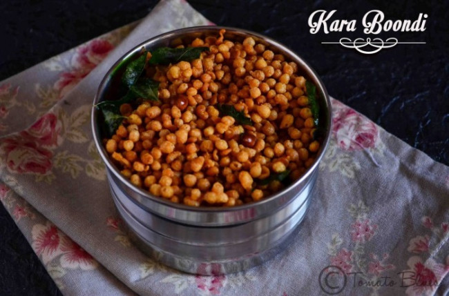 Kara Boondhi Recipe