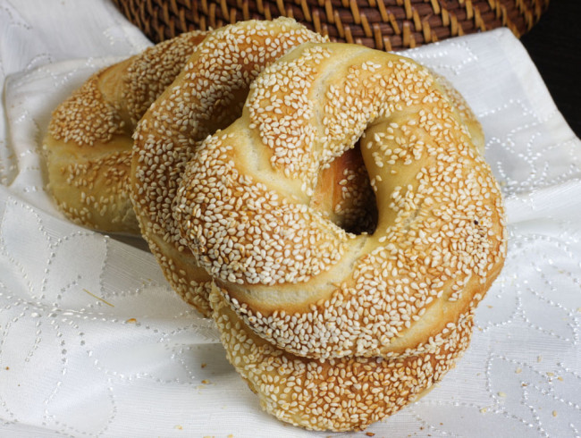 Simit - Turkish Ring Bread 
