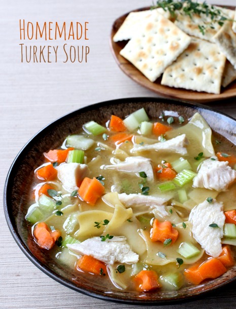 Homemade Turkey Soup