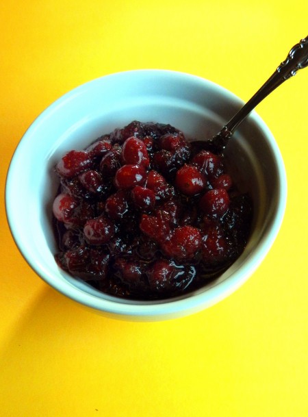 Wine-Infused Cranberry Relish
