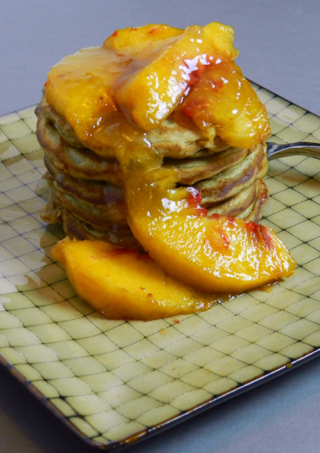 Spicy Oatmeal Pancakes
