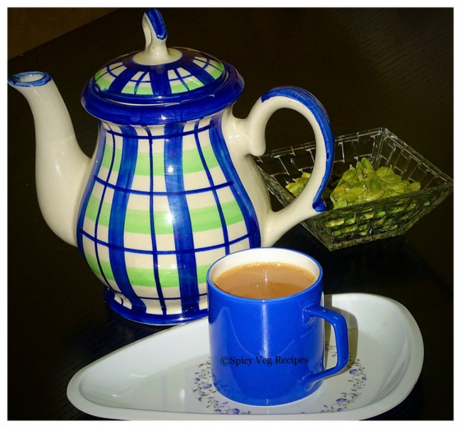 Indian Cardamom Tea ( Elaichi chai )