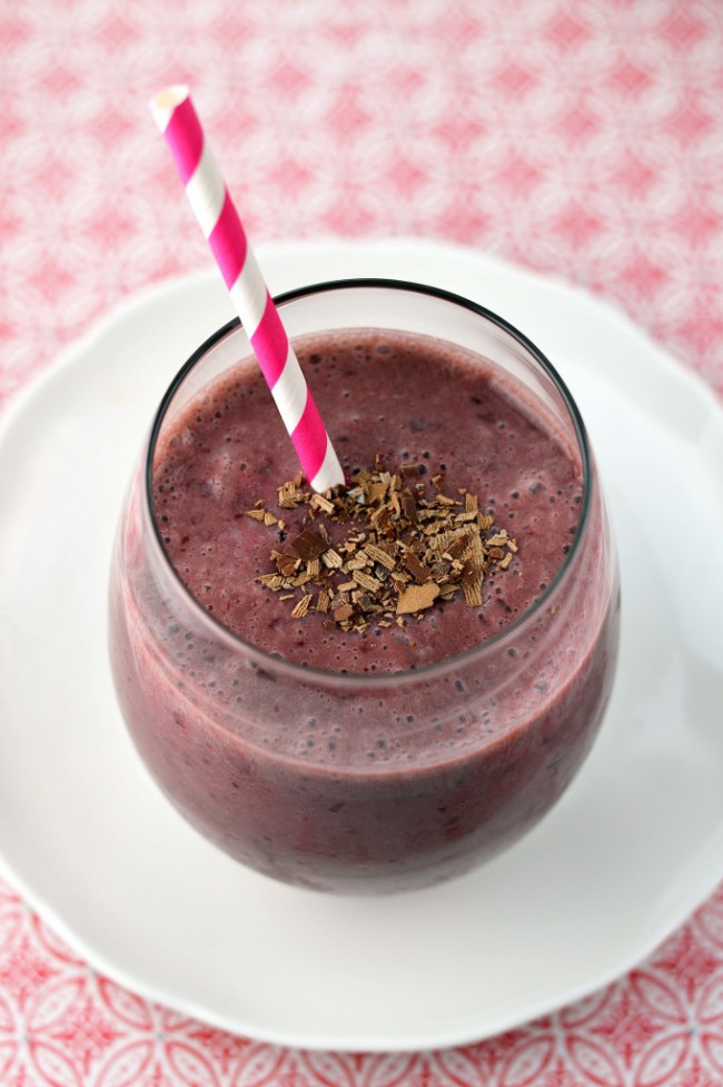 CHOCOLATE COVERED CHERRY SMOOTHIE