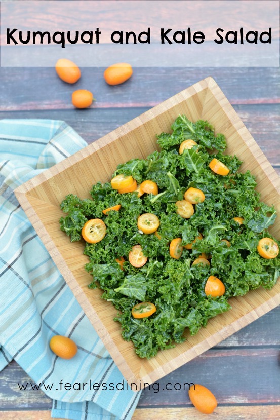 Kumquat and Kale Salad