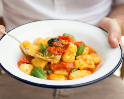 GNOCCHI WITH CHERRY TOMATOES