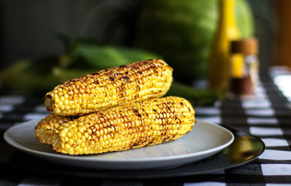 Grilled Corn With Red Chile Spice