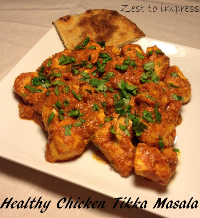 Healthy Chicken Tikka Masala