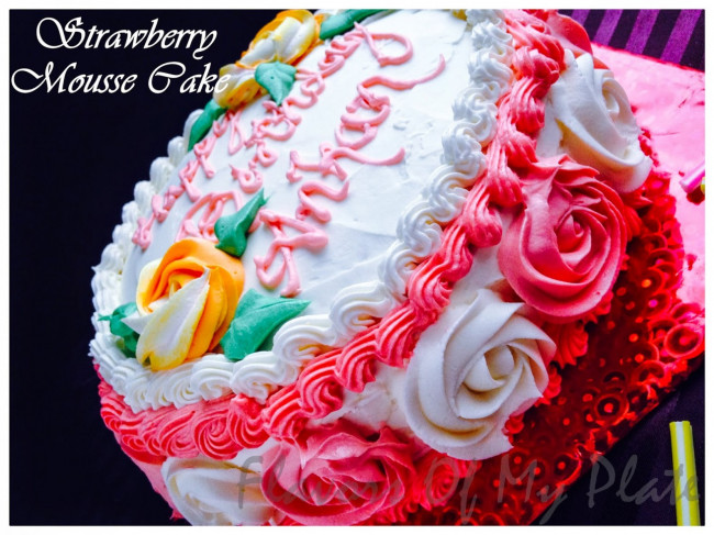 Strawberry Mousse Cake