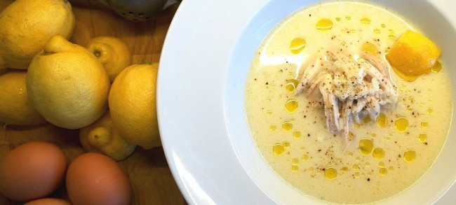 Avgolemoni - Greek Chicken Soup 