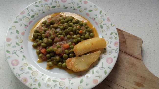 Greek Traditional Peas Recipe