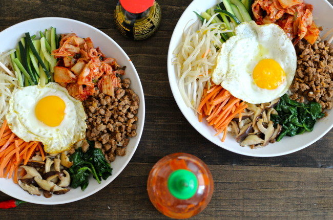 30 Minute Korean Bibimbap Recipe