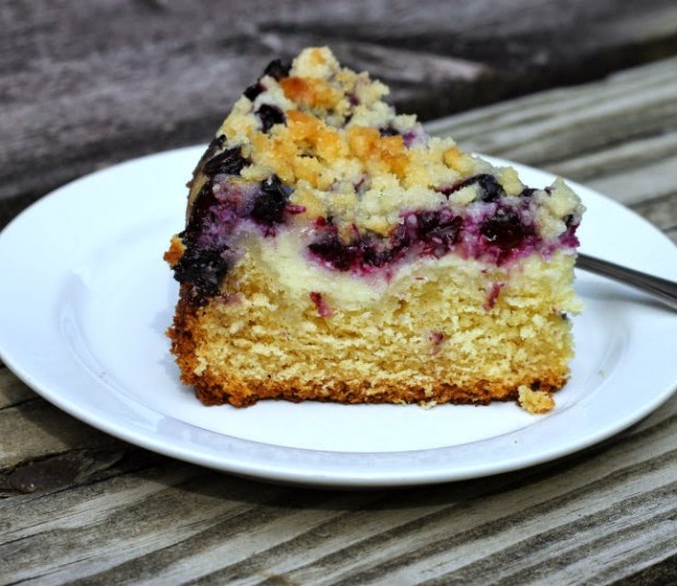 Blueberry Cheese Coffee Cake