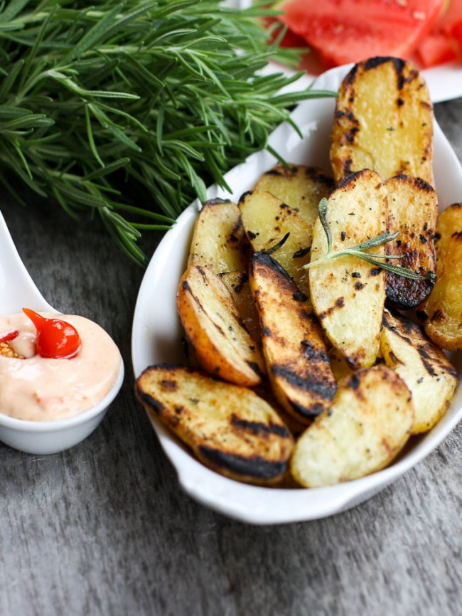 Grilled Rosemary Potatoes