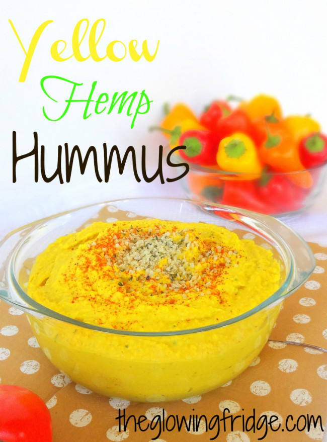 Yellow Hemp Hummus
