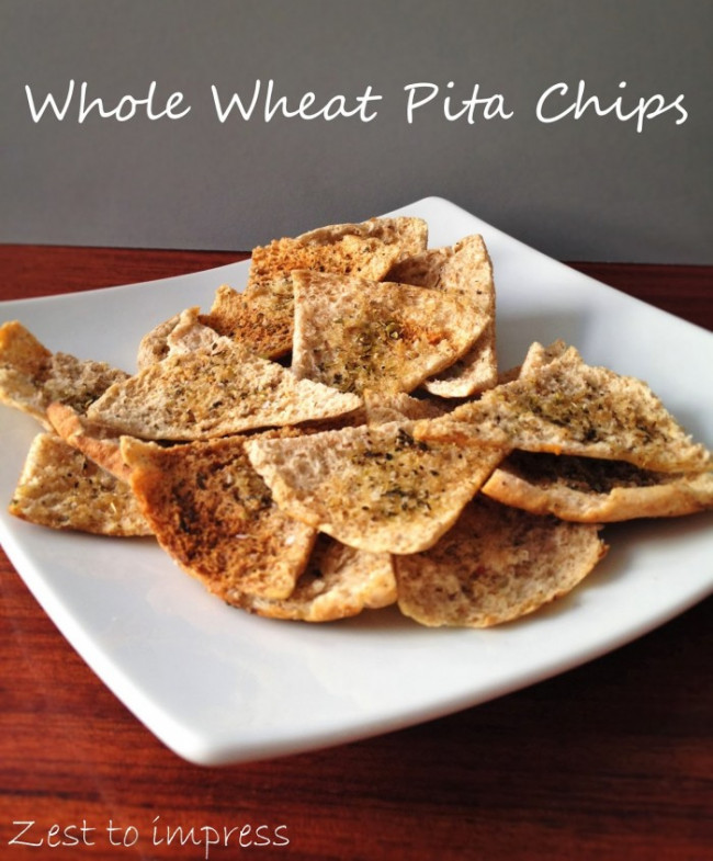 Whole Wheat Pita Chips