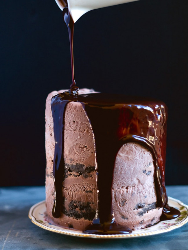 Death By Chocolate Ice Cream Cake