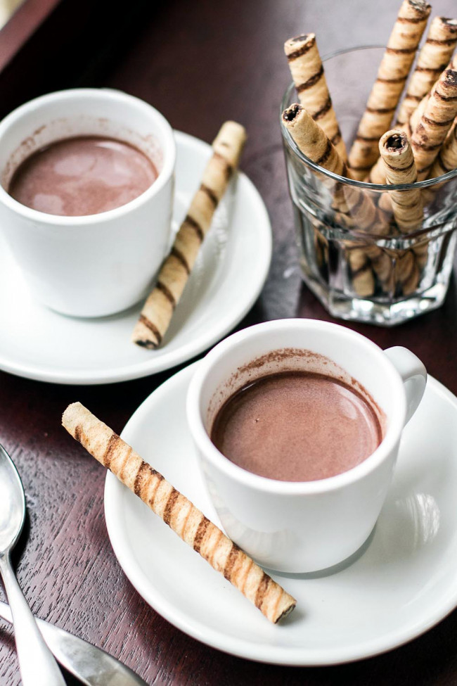 QUICK AND EASY HOT CHOCOLATE