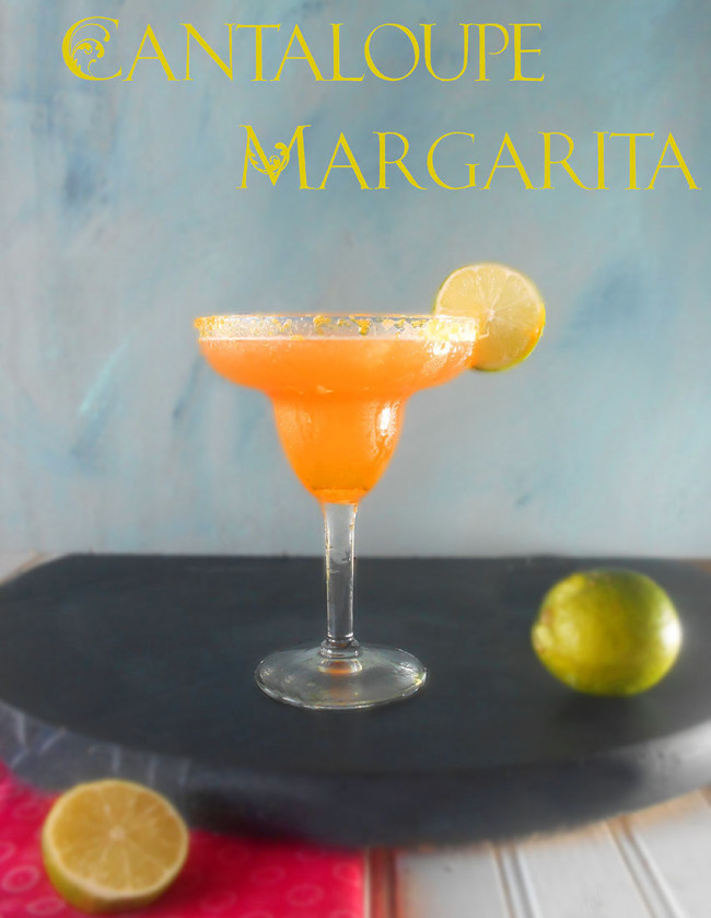 Cantaloupe Margarita - Frozen
