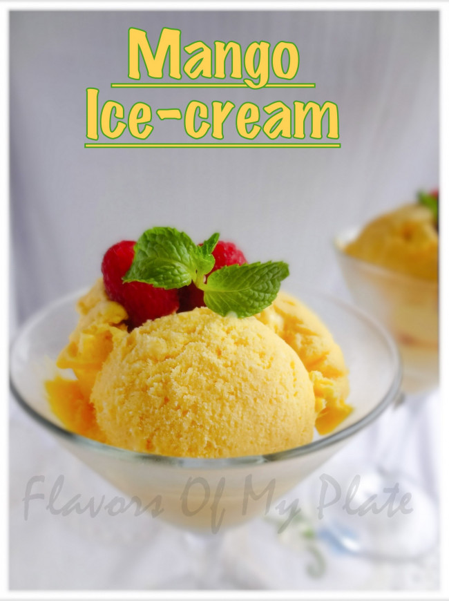 Mango Ice-cream