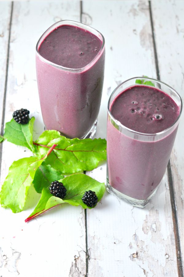 50 Shades Of Purple Green Smoothie