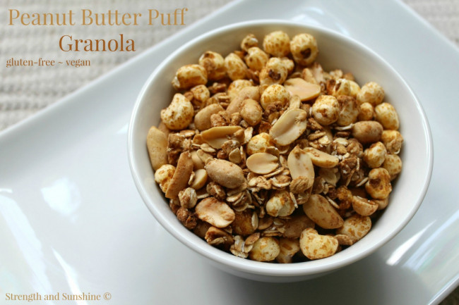 Peanut Butter Puff Granola