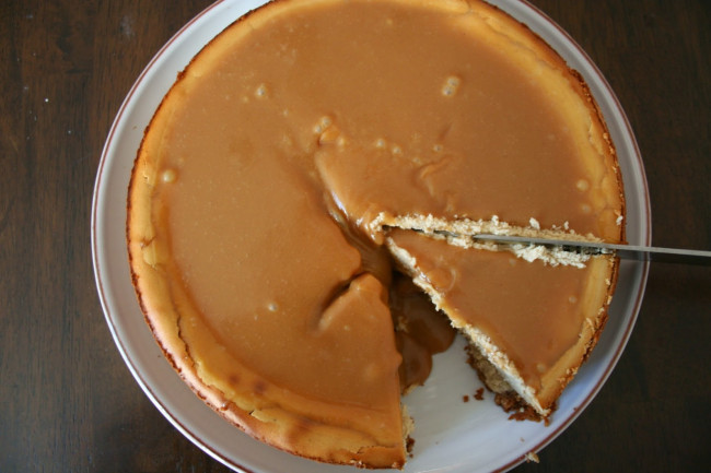 Caramel Peanut Butter Cheesecake