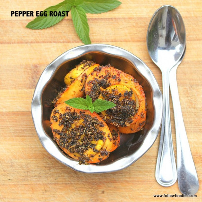 egg pepper roast