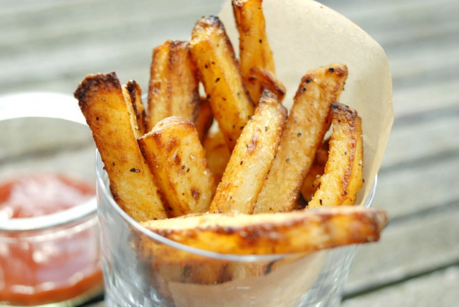 oven baked crispy french fries