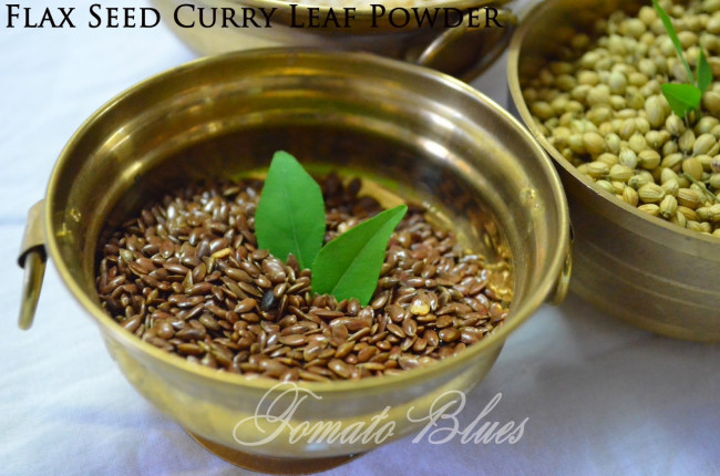 Flax Seed Curry Leaves Spice Powder