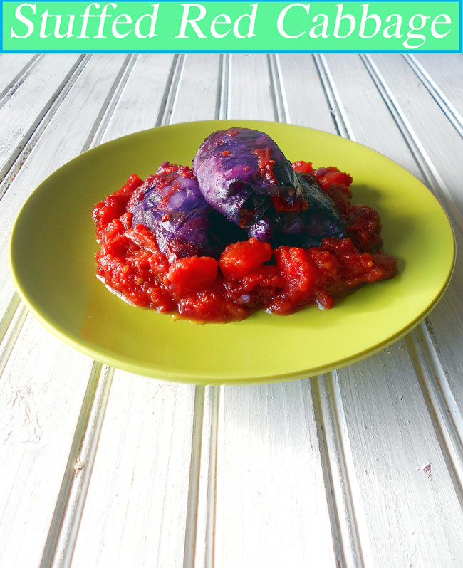 Stuffed Cabbage for Vegans