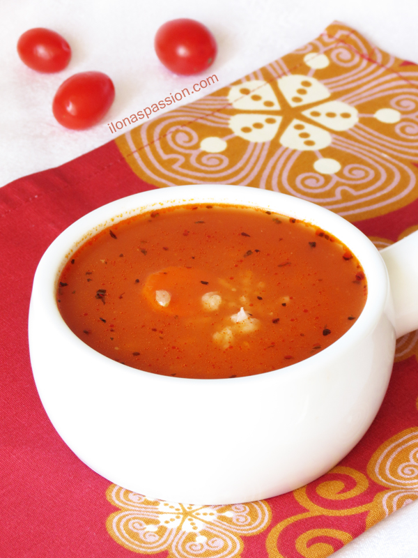 Brown Rice Tomato Soup