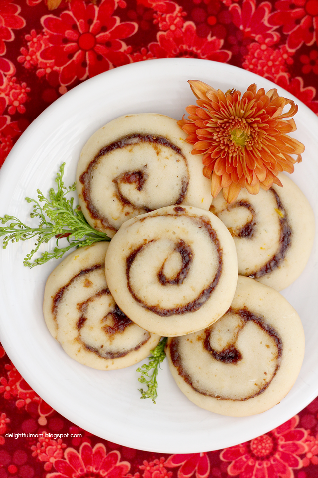 Fig Pinwheel Cookies 