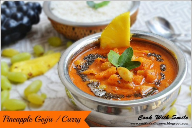 Karnataka Style Pineapple Curry