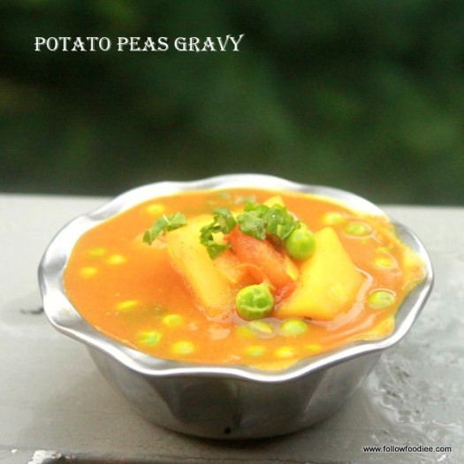 Potato Peas curry