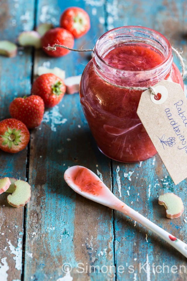 rhubarb strawberry jam